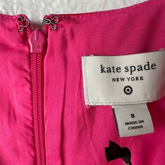 KATE SPADE For Target Pink Sleeveless VNeck Size 8 Pink Formal Midi Dress BNWT - Picture 9 of 13